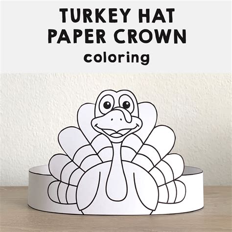 Turkey Hat Template Printable